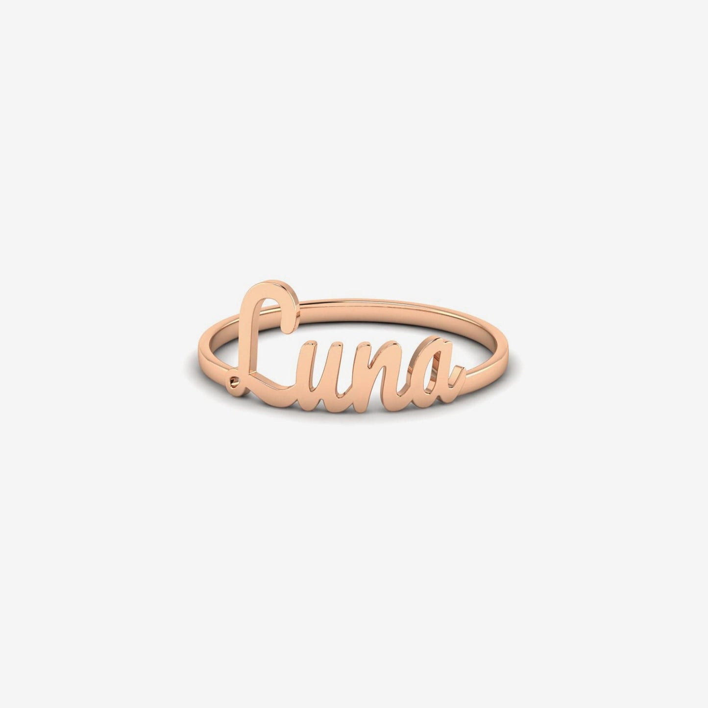 Personalisierter Namensschild-Ring