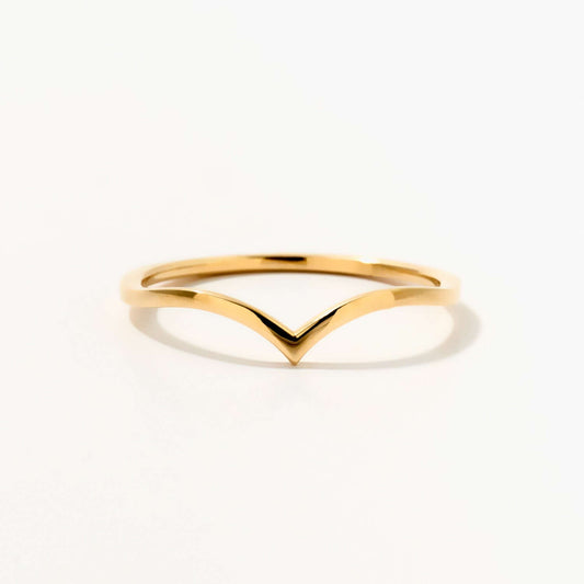 V-förmiger Ring