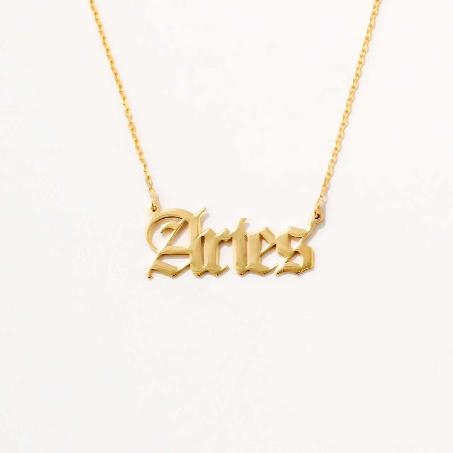 Zodiac Astrologie Namenskette