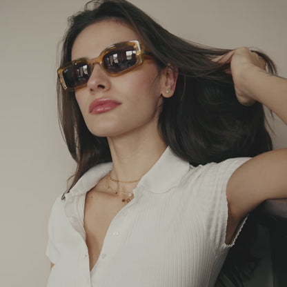 Diamond Star Station Necklace in 585 Solid Gold